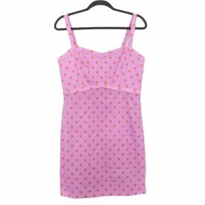 J. Crew Stretch Polka Dot Sheath Dress Size 10 New